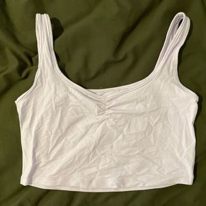 Alphalete ultra soft tank crop top lilac purple